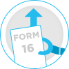 How do I e-File by uploading my Form 16?
