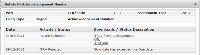 Itr V Rejected Learn How To Send Itr V If Your Itr V Has Been Rejected By Cpc Bangalore